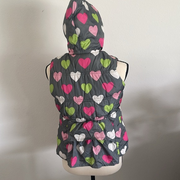 Gymboree Puffer Fall Vest with hood Sz L (Girls) - Picture 2 of 4